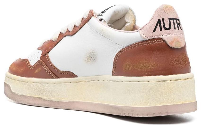 (W) AUTRY Medalist Low 'Distressed White Brown' 圖 3