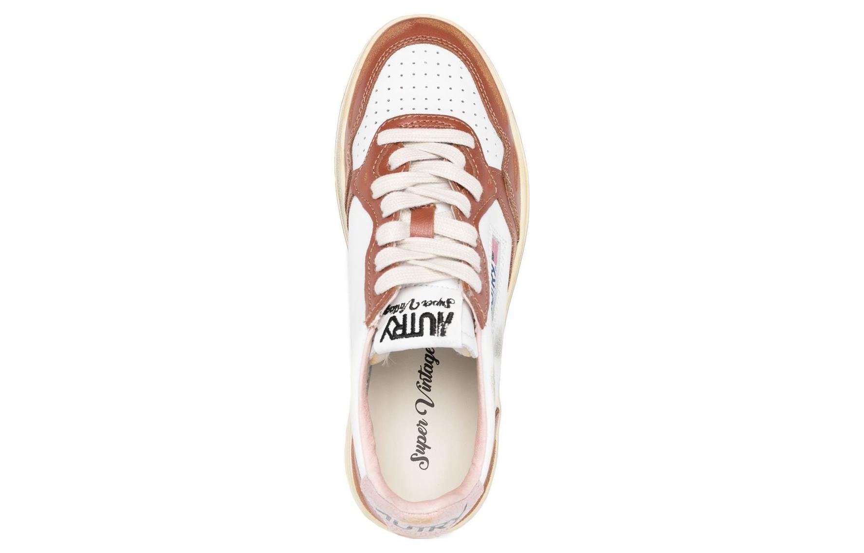 (W) AUTRY Medalist Low 'Distressed White Brown' 圖 4