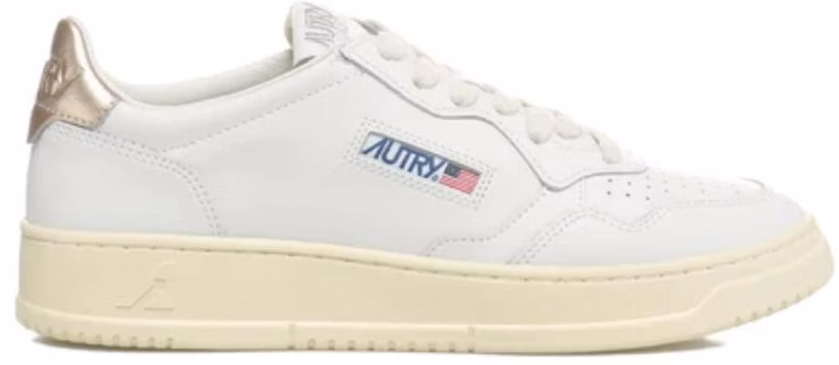 (Women) AUTRY Medalist Low 'White Gold' AULW-LL06 Order (Women) AUTRY Medalist Low 'White Gold' AULW-LL06