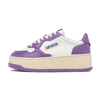 (W) AUTRY Medalist Low 'White Purple'