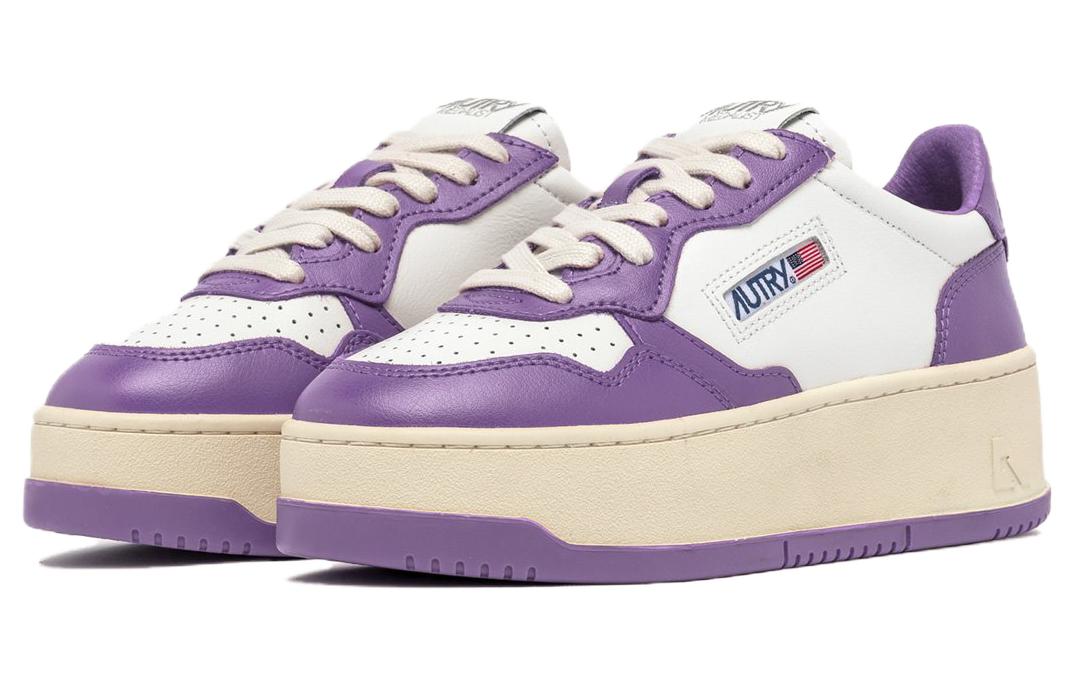 (W) AUTRY Medalist Low 'White Purple' 圖 2