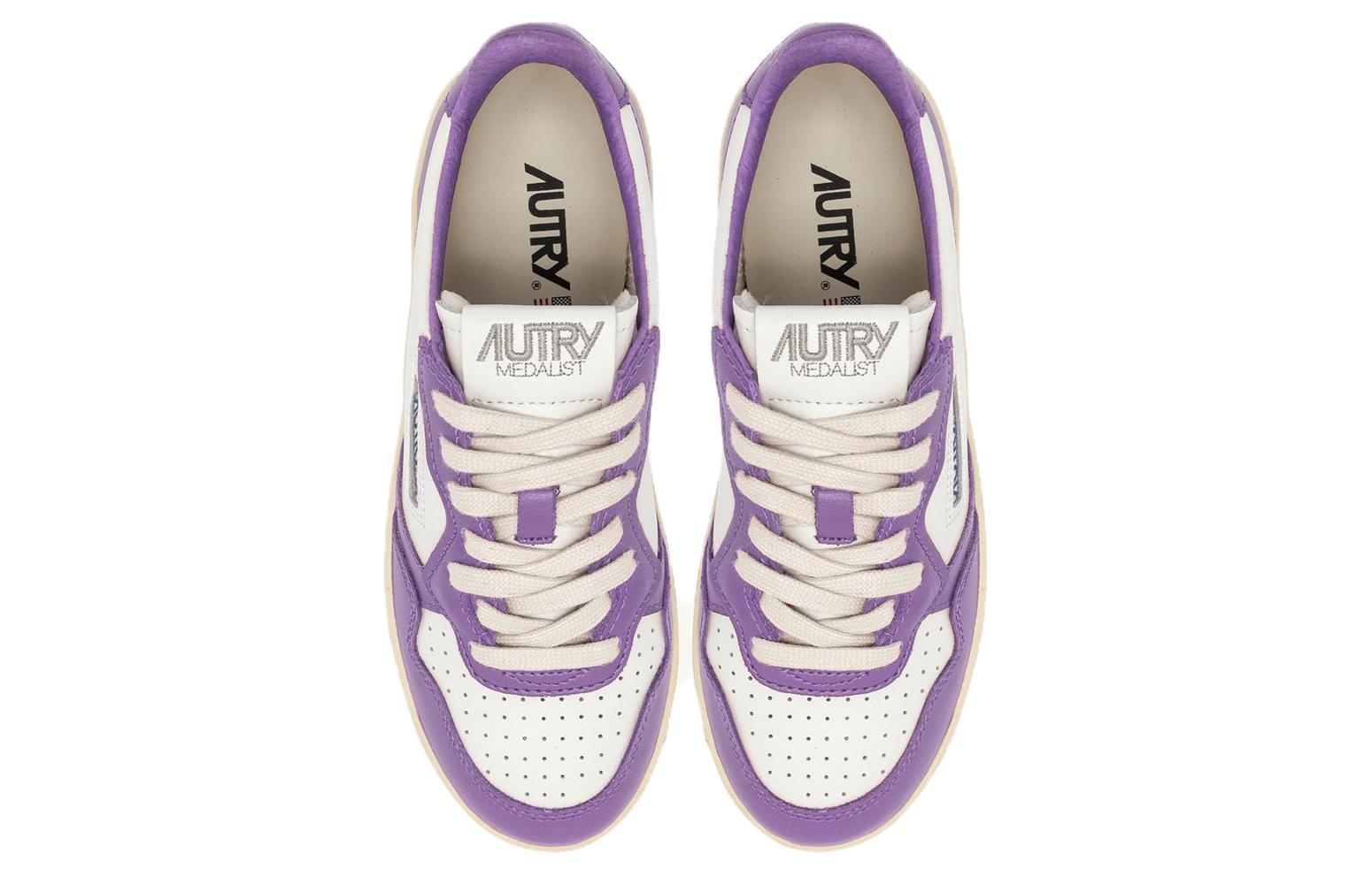 (W) AUTRY Medalist Low 'White Purple' 圖 3
