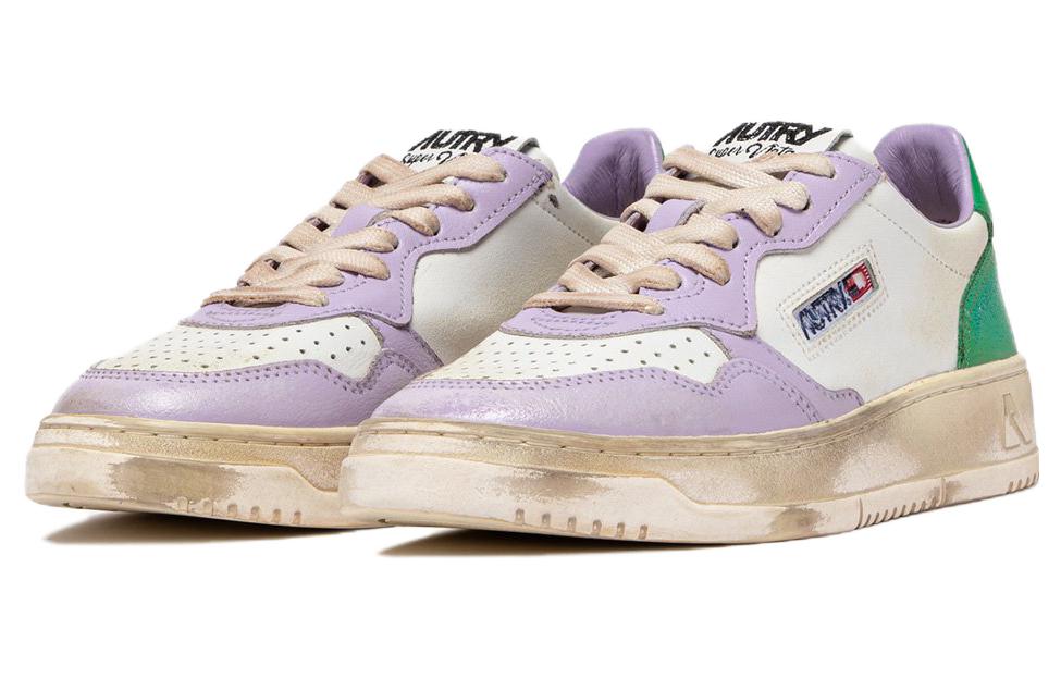 (W) AUTRY Medalist Low 'White Purple Green' 圖 2