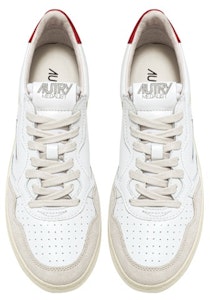 (W) AUTRY Medalist Low 'Blanco Rojo Ante' AULW-LS43 Lookbook (W) AUTRY Medalist Low 'Blanco Rojo Ante' AULW-LS43