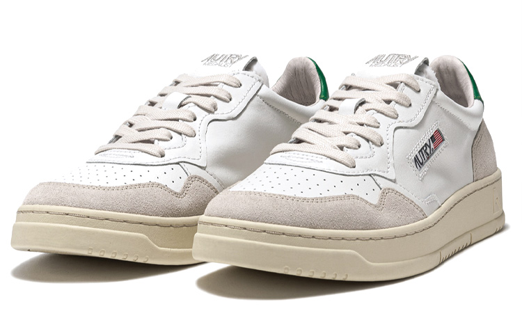 (W) AUTRY Medalist Low 'White Suede Green' 圖 2