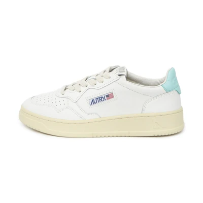 (W) AUTRY Medalist Low 'White Turquoise'