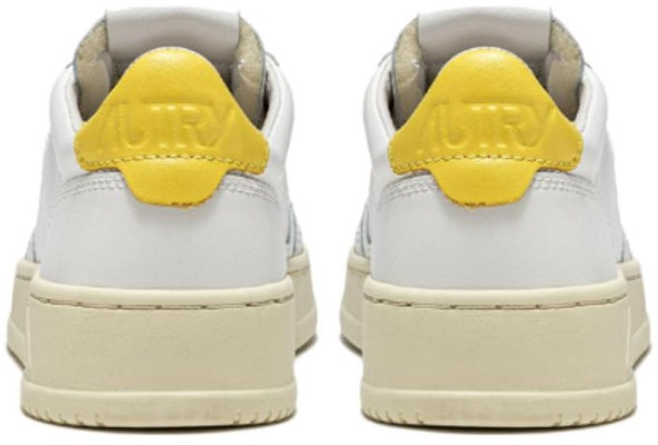 (Women) AUTRY Medalist Low 'White Yellow' AULW-LL30 Details for (Women) AUTRY Medalist Low 'White Yellow' AULW-LL30