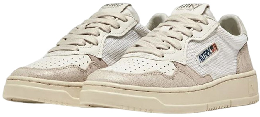 (Women) AUTRY Medalist Low AULW-CN01 'Nabuk White' AULWCN01 Order (Women) AUTRY Medalist Low AULW-CN01 'Nabuk White' AULWCN01