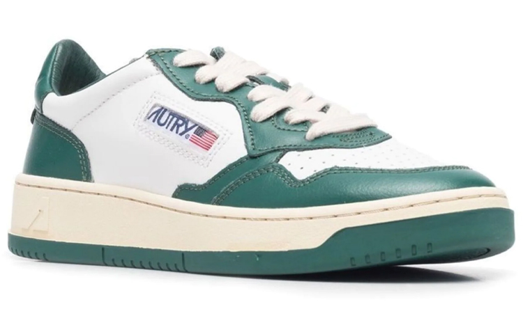 Order (W) AUTRY Medalist Low Bicolor 'Blanco Verde' AULW-WB11
