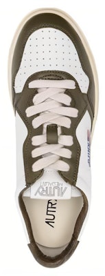 (Women) AUTRY Medalist Low Bicolor 'White Olive Green' AULW-WB33 Shop (Women) AUTRY Medalist Low Bicolor 'White Olive Green' AULW-WB33