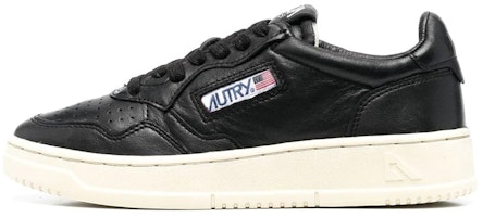 (Women) AUTRY Medalist Low Goat Skin 'Black' AULW-GG05 (Women) AUTRY Medalist Low Goat Skin 'Black' AULW-GG05