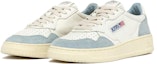 Order (W) AUTRY Medalist Low Kulit Kambing dan Suede 'Biru Muda' AULW-GS26