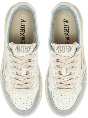 (Women) AUTRY Medalist Low Goatskin and Suede 'Light Blue' AULW-GS26 Lookbook (Women) AUTRY Medalist Low Goatskin and Suede 'Light Blue' AULW-GS26