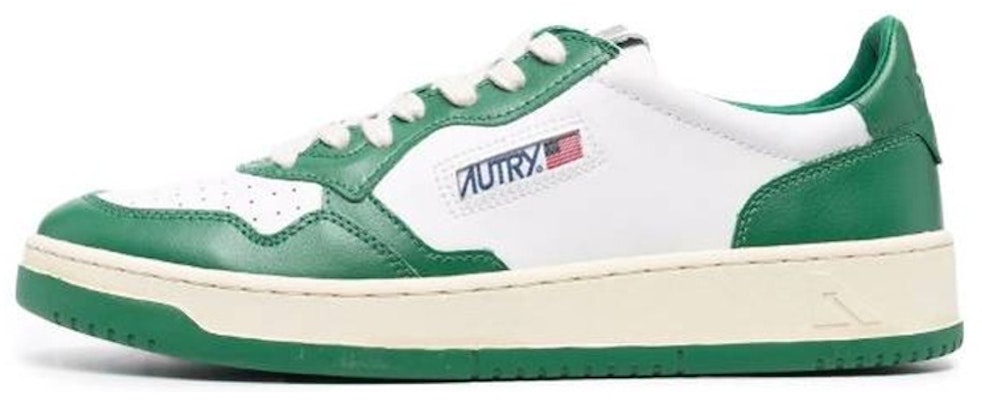 (W) AUTRY Medalist Low Leather 'Verde Blanco' AULW-WB03 Buy (W) AUTRY Medalist Low Leather 'Verde Blanco' AULW-WB03