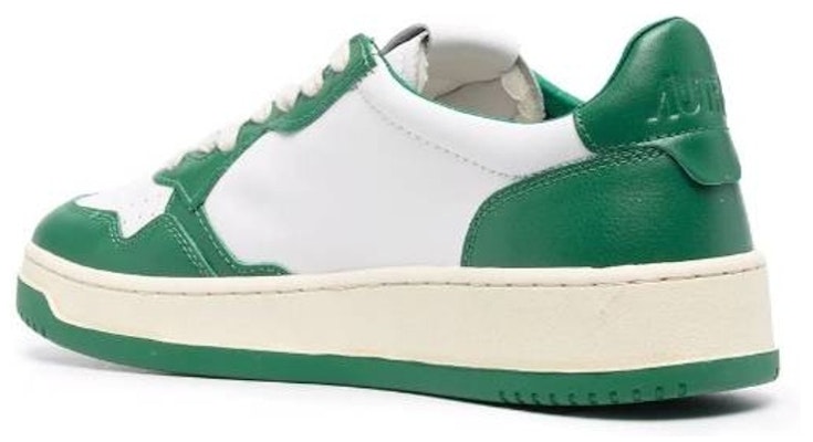 (Women) AUTRY Medalist Low Leather 'Green White' AULW-WB03 Lookbook (Women) AUTRY Medalist Low Leather 'Green White' AULW-WB03