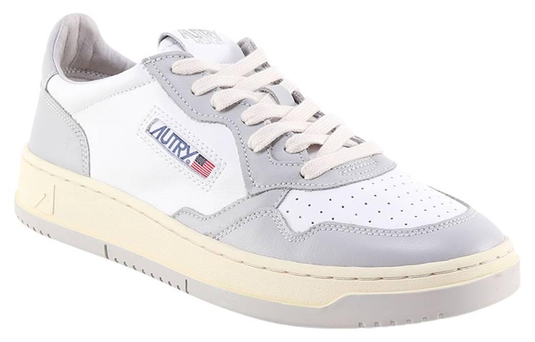 Order (W) AUTRY Medalist Low de Cuero 'Gris Blanco' AULW-WB10