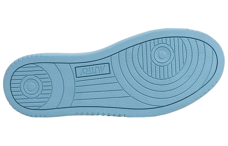 Details for AUTRY Medalist 女款白蓝做旧皮革低帮圆头时尚板鞋