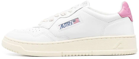 (Women) AUTRY Medalist low Leather 'White Pink' AULW-LL55 (Women) AUTRY Medalist low Leather 'White Pink' AULW-LL55