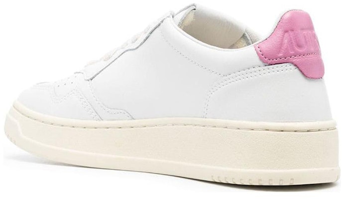 (Women) AUTRY Medalist low Leather 'White Pink' AULW-LL55 Shop (Women) AUTRY Medalist low Leather 'White Pink' AULW-LL55