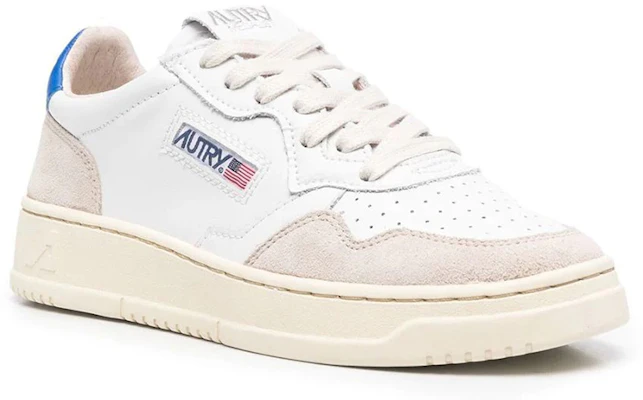 (W) AUTRY Medalist Low Cuero y Gamuza 'Blanco Beige Azul' AULW-LS49 Order (W) AUTRY Medalist Low Cuero y Gamuza 'Blanco Beige Azul' AULW-LS49