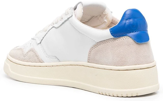 (W) AUTRY Medalist Low Cuero y Gamuza 'Blanco Beige Azul' AULW-LS49 Shop (W) AUTRY Medalist Low Cuero y Gamuza 'Blanco Beige Azul' AULW-LS49