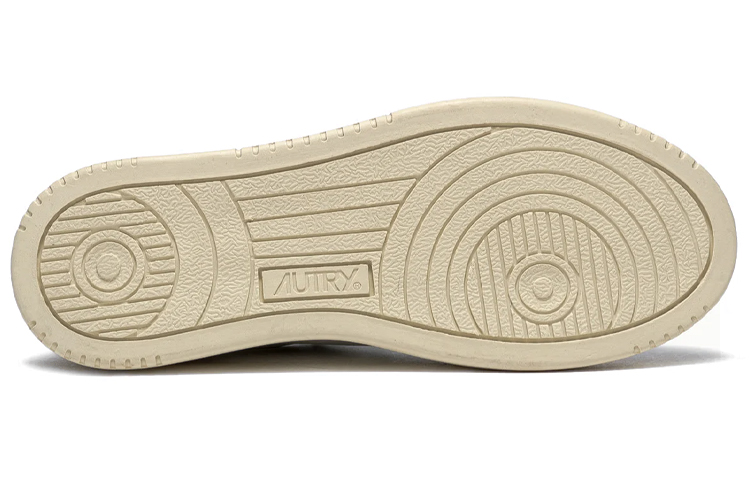 Shop (W) AUTRY Medalist Low Kulit Suede 'Putih Merah Jambu' AULW-LS37