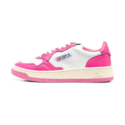 (W) AUTRY Medalist Low Top Bicolor 'White Pink'