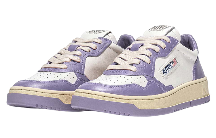 (W) AUTRY Medalist Low Top Bicolor 'White Purple' 圖 2
