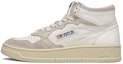 Buy (Women) AUTRY Medalist Mid Leather and Suede 'White' AUMW-GS04