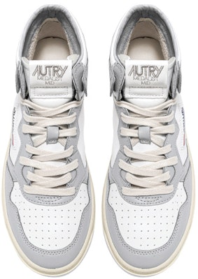 (W) AUTRY Medalist 中帮皮革运动鞋 两色 '白灰' AUMW-WB10 Lookbook (W) AUTRY Medalist 中帮皮革运动鞋 两色 '白灰' AUMW-WB10