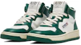 Lookbook (W) Sneakers Autry Medalist Mid in Pelle Bicolore ''Bianco Verde'' AUMW-WB03