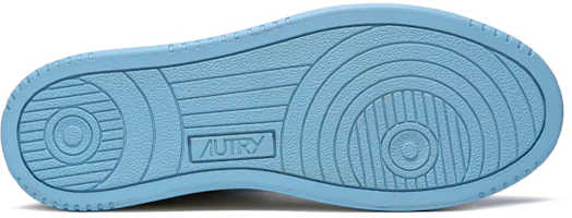 Shop AUTRY 皮革 高筒 時尚板鞋 女款 藍白