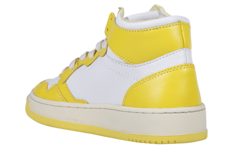(W) AUTRY Mid-Top Fashion Sneaker 'Yellow White' 圖 4