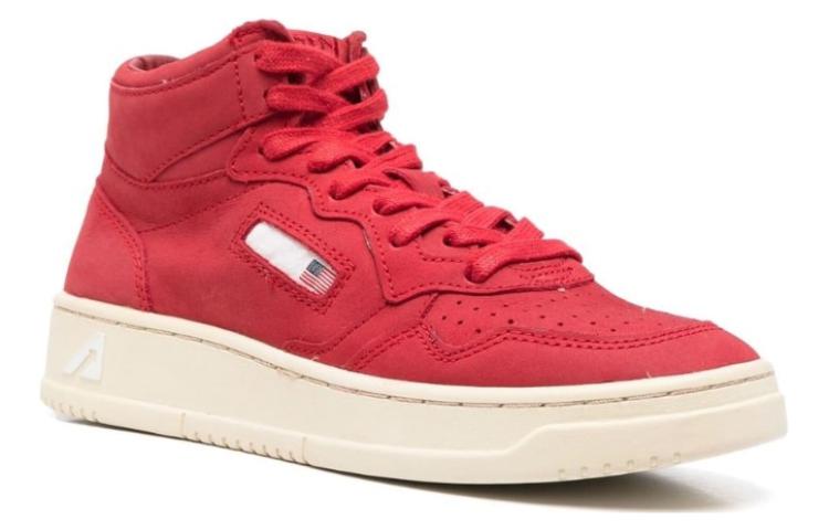 (W) AUTRY Mid Top 'Red Leather' 圖 2