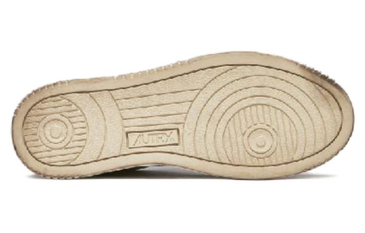 (W) AUTRY Medalist Low Super Vintage Sneakers 'White Grey Burgundy' 圖 6