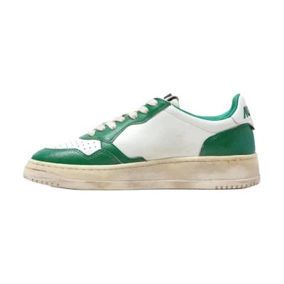 (W) AUTRY Super Vintage 'Green Low-Top'