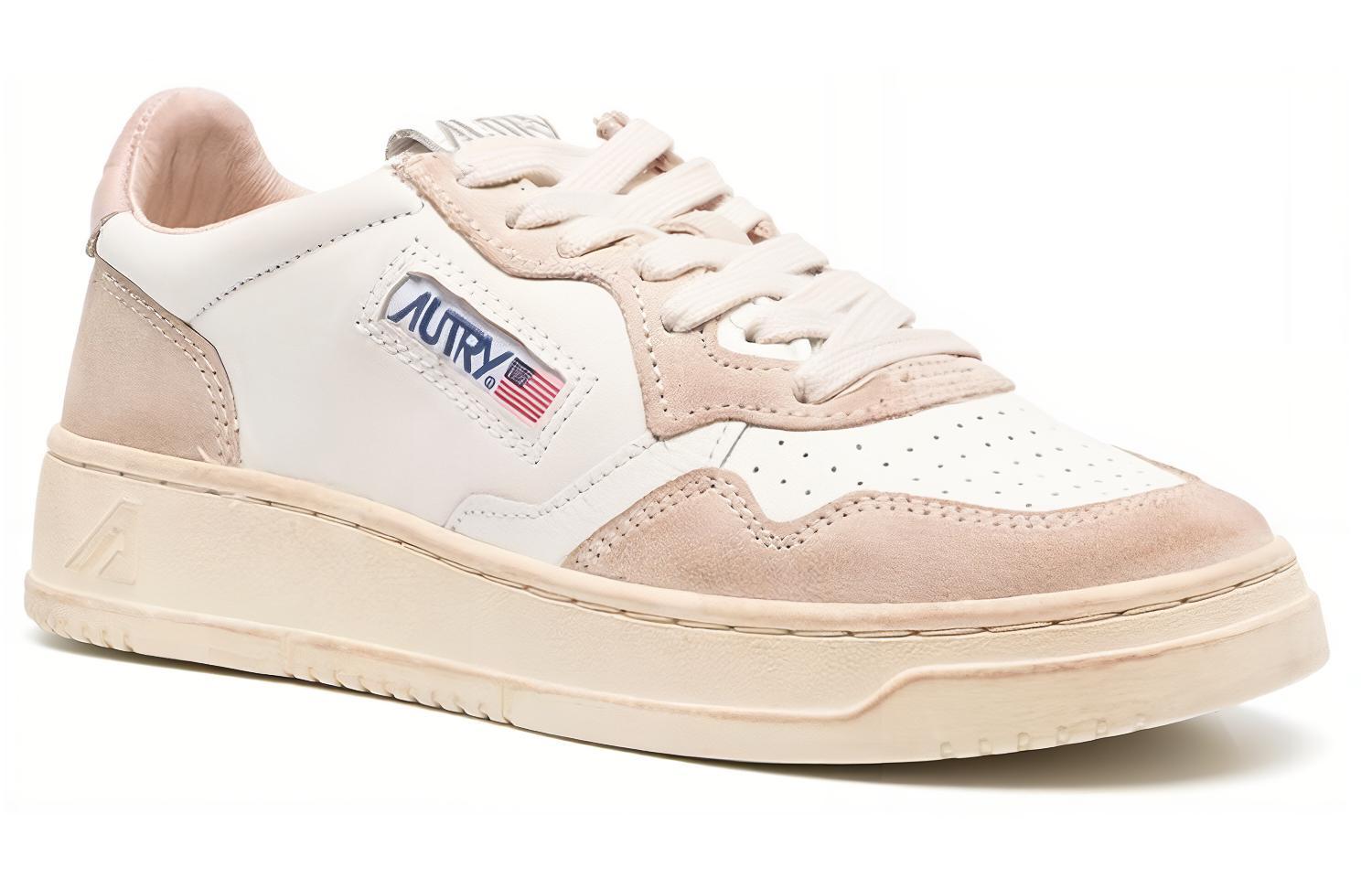 (W) AUTRY Tennis Sneaker 'White Grey Pink' 圖 2