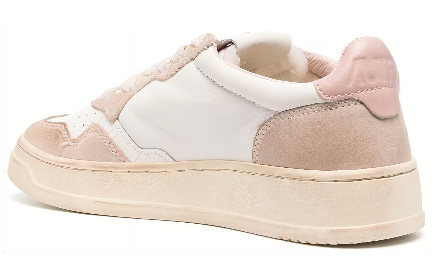 (W) AUTRY Tennis Sneaker 'White Grey Pink' 圖 3