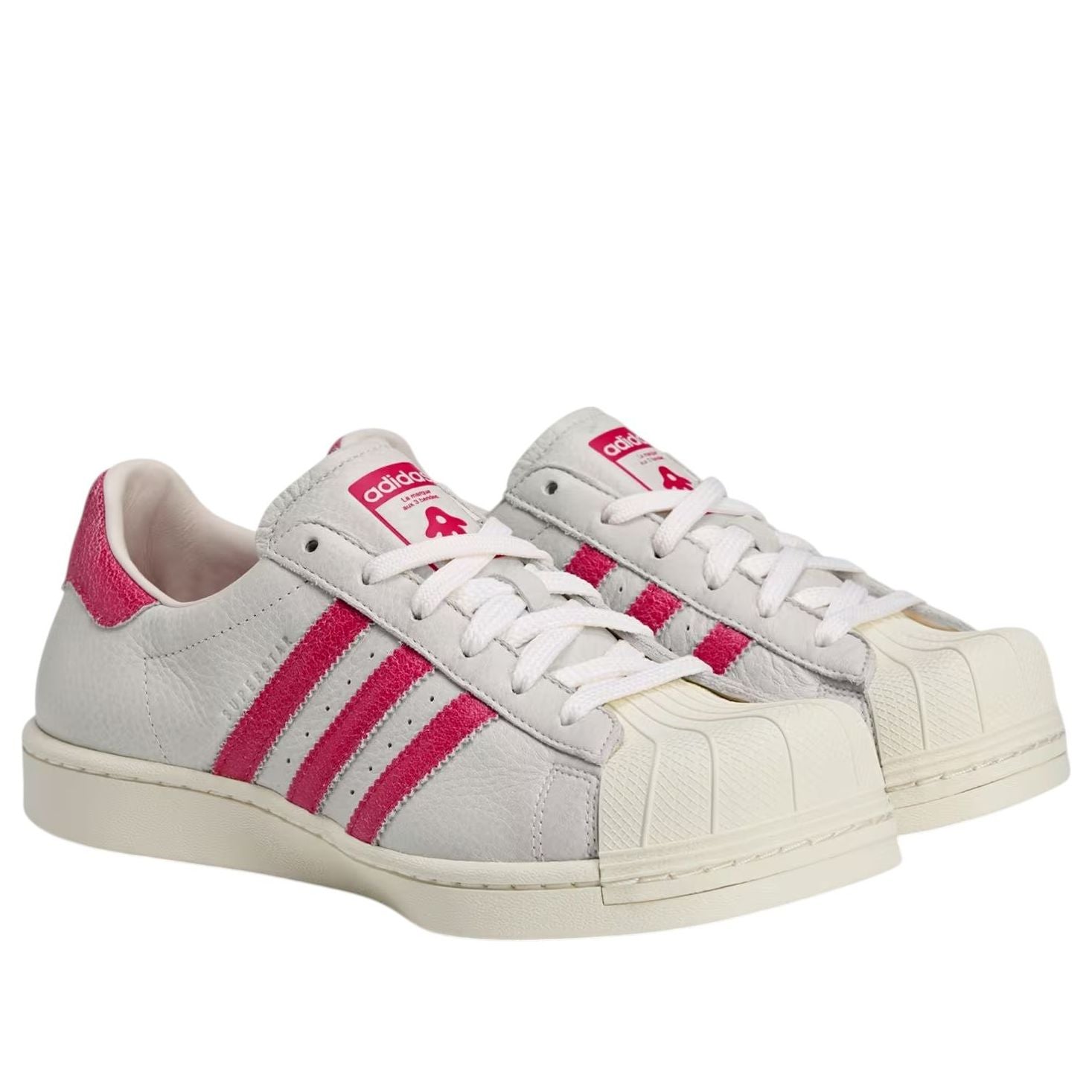 Lookbook (W) Avavav x adidas 改版超级星 '水晶白红' JI4584