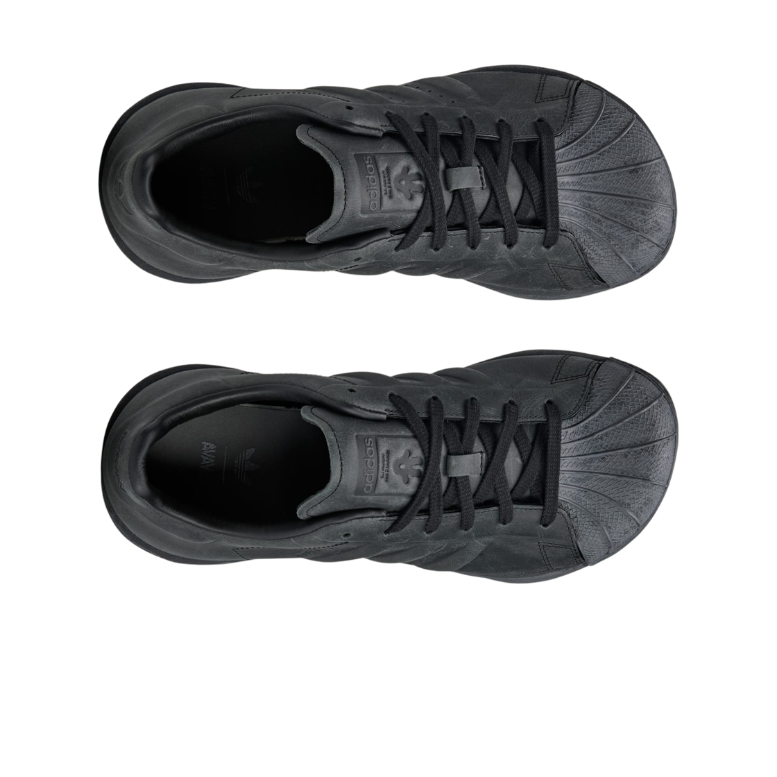 Order (W) AVAVAV x 아디다스 슈퍼스타 '카본 그레이' JR9458