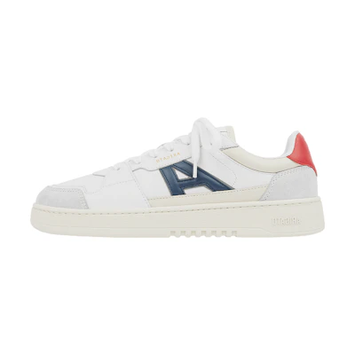 (W) Axel Arigato A-Dice Lo Sneaker White Blue Red