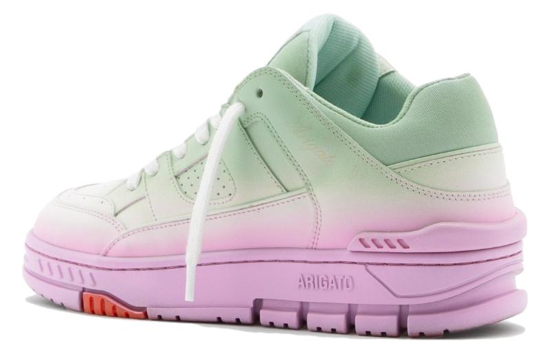 Lookbook Axel Arigato Area Lo 皮革 圓頭繫帶 低筒 板鞋 女款 粉色