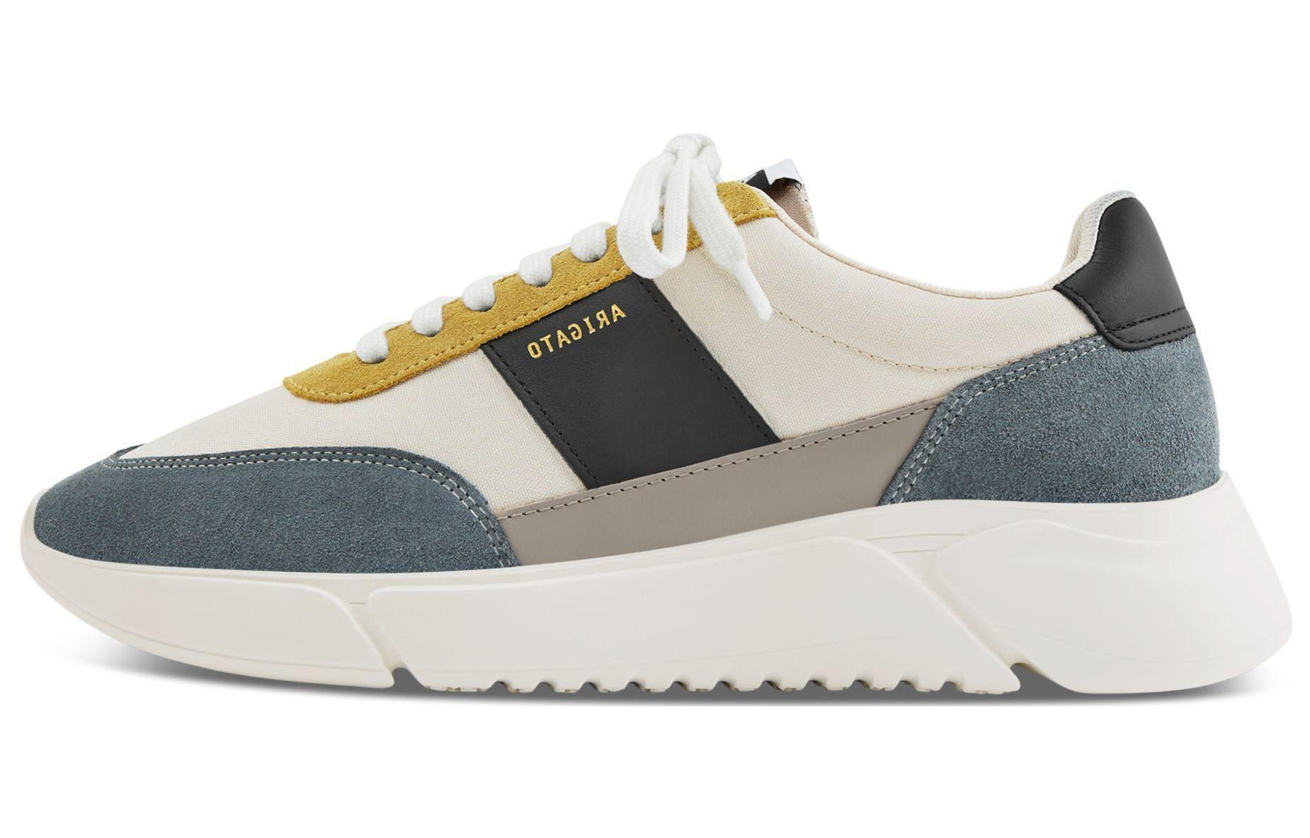 (W) Axel Arigato Genesis Vintage RNNR 'Beige Grey Yellow'