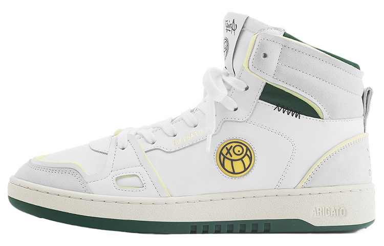 (W) Axel Arigato High-Top Sneaker 'White Green'
