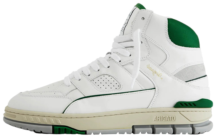 (W) Axel Arigato High-Top Sneaker 'White Green'