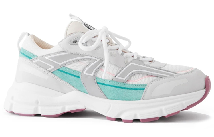 (W) Axel Arigato Low-Top Lace-Up 'White Grey Green' 圖 2