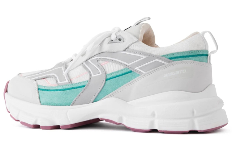 (W) Axel Arigato Low-Top Lace-Up 'White Grey Green' 圖 3