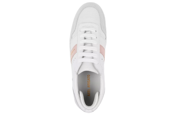 Lookbook (Women) Axel Arigato Low Top Lace-up Sneaker 'White Pink' 94537