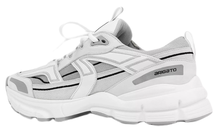 Shop Axel Arigato R-Trail 低幫綁帶運動鞋 女款 白色