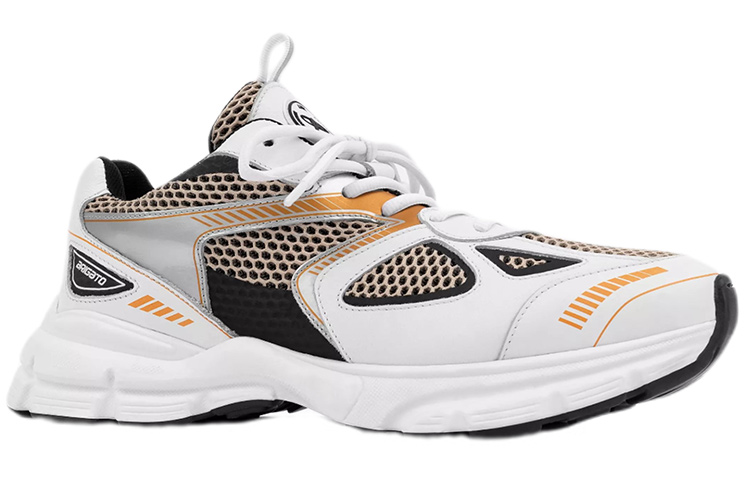 Order (W) Axel Arigato Marathon Runner Putih Hitam Jingga 93013